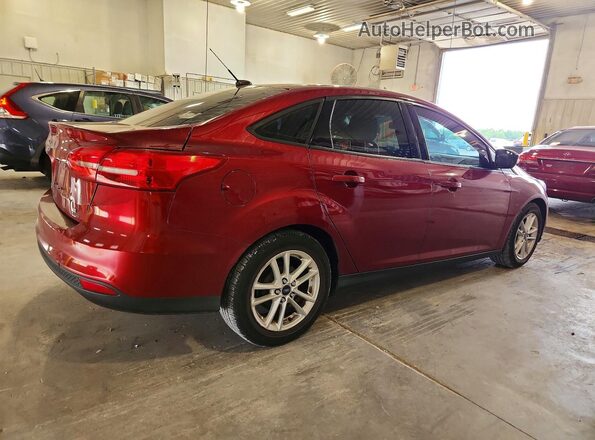 1FADP3F25GL351220 2016 FORD FOCUS Burgundy Tył prawy