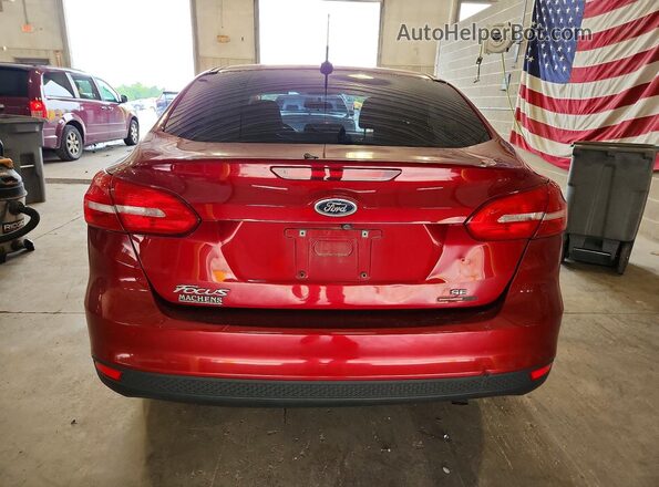 1FADP3F25GL351220 2016 FORD FOCUS Burgundy Widok z tyłu