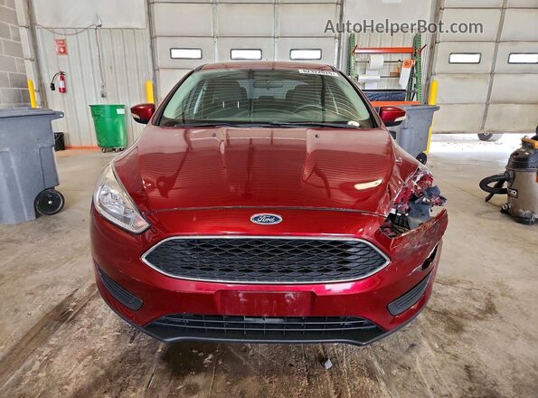 1FADP3F25GL351220 2016 FORD FOCUS Burgundy Widok z przodu