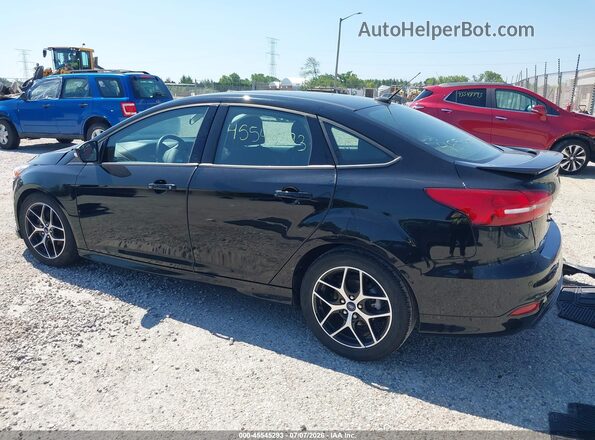 1FADP3F25GL371693 2016 FORD FOCUS Black Rear left