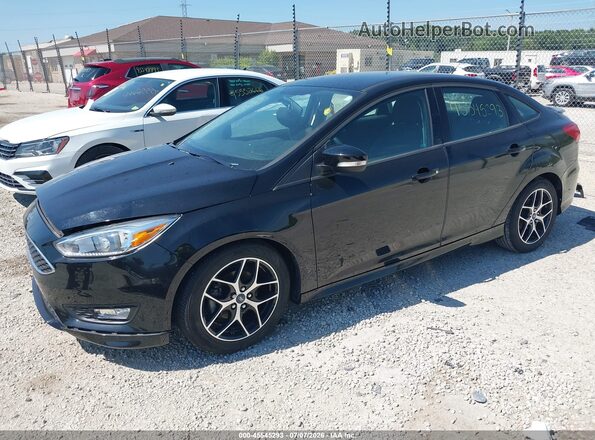 1FADP3F25GL371693 2016 FORD FOCUS Black Front left