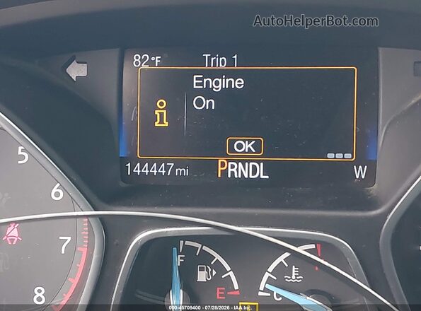 1FADP3F25HL213582 2017 FORD FOCUS Gold 