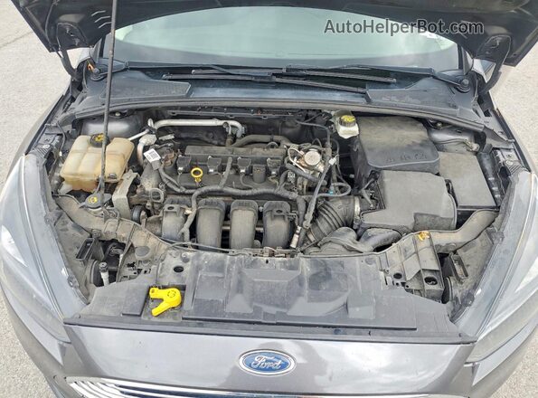 1FADP3F25HL213839 2017 FORD FOCUS Gray Widok wnętrza z tyłu