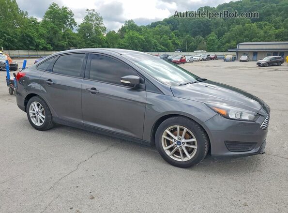 1FADP3F25HL213839 2017 FORD FOCUS Gray Przód prawy
