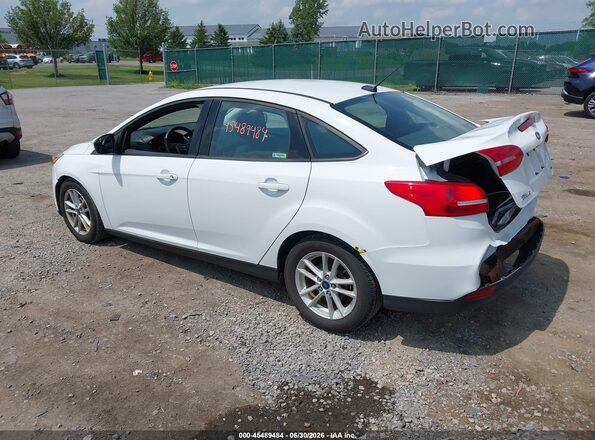 1FADP3F25JL215631 2018 FORD FOCUS White Tył lewy