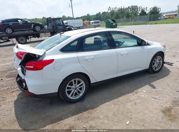 1FADP3F25JL215631 2018 FORD FOCUS White Tył prawy