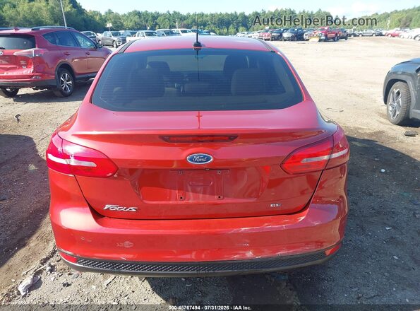 1FADP3F25JL252257 2018 FORD FOCUS Red 