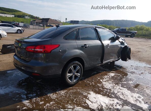 1FADP3F25JL267745 2018 FORD FOCUS Gray Задня права чверть