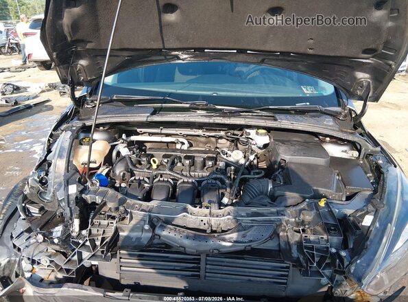 1FADP3F25JL267745 2018 FORD FOCUS Gray Вид ззаду