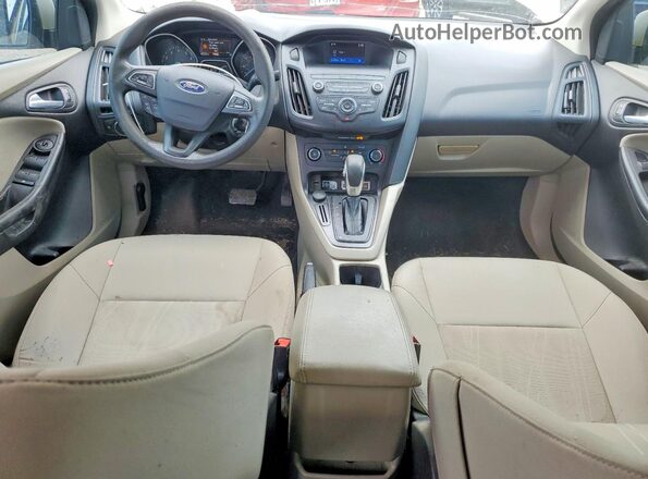 1FADP3F25JL269110 2018 FORD FOCUS Tan Widok deski rozdzielczej