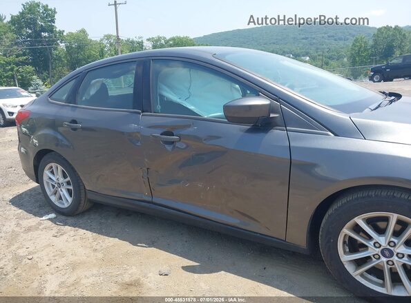 1FADP3F25JL301084 2018 FORD FOCUS Gray წინა ხედი