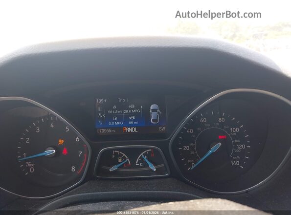 1FADP3F25JL301084 2018 FORD FOCUS Gray უკანა სავარძლების ხედი