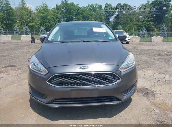 1FADP3F25JL301084 2018 FORD FOCUS Gray ხელსაწყოთა პანელის ხედი