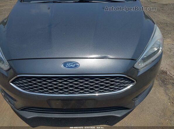 1FADP3F25JL301084 2018 FORD FOCUS Gray 