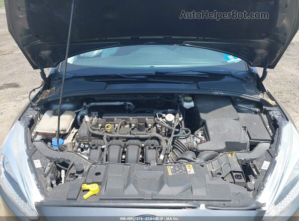 1FADP3F25JL301084 2018 FORD FOCUS Gray უკანა ხედი