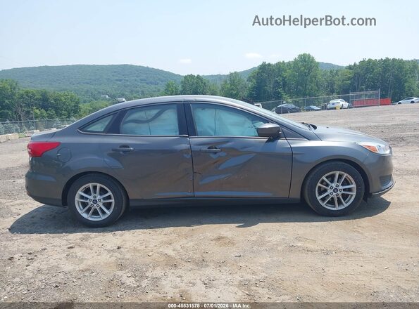 1FADP3F25JL301084 2018 FORD FOCUS Gray უკანა სალონის ხედი