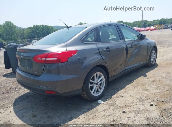 1FADP3F25JL301084 2018 FORD FOCUS Gray უკანა მარჯვენა