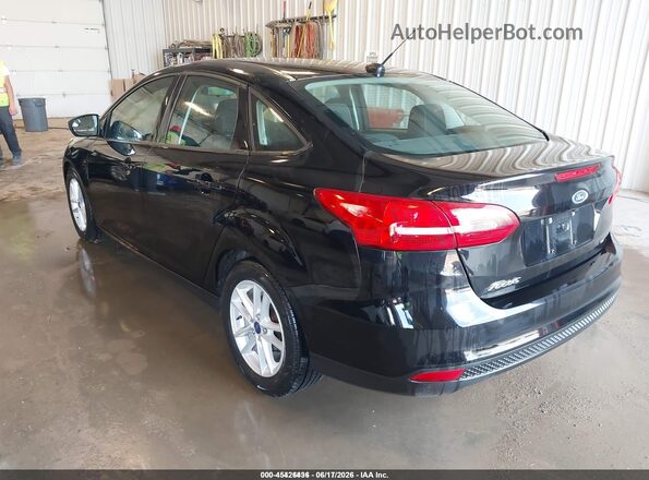 1FADP3F25JL327782 2018 FORD FOCUS Черный Задняя левая четверть