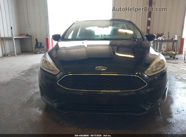 1FADP3F25JL327782 2018 FORD FOCUS Черный Вид спереди