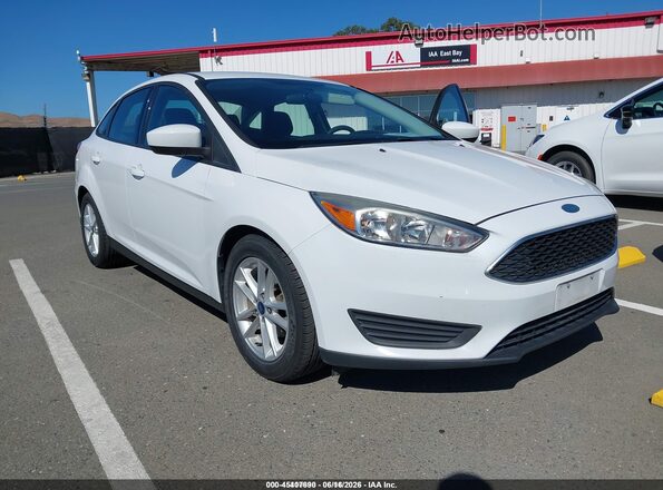 1FADP3F25JL328544 2018 FORD FOCUS White Вид спереду