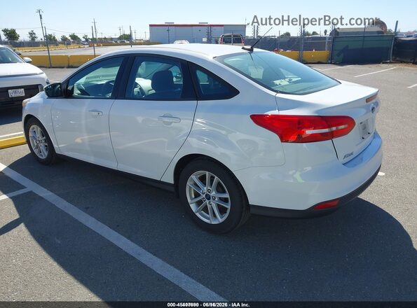 1FADP3F25JL328544 2018 FORD FOCUS White Задня ліва чверть