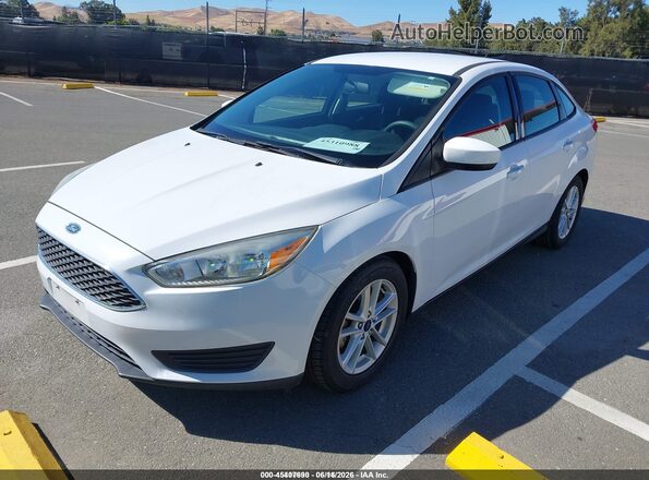 1FADP3F25JL328544 2018 FORD FOCUS White Передня ліва чверть