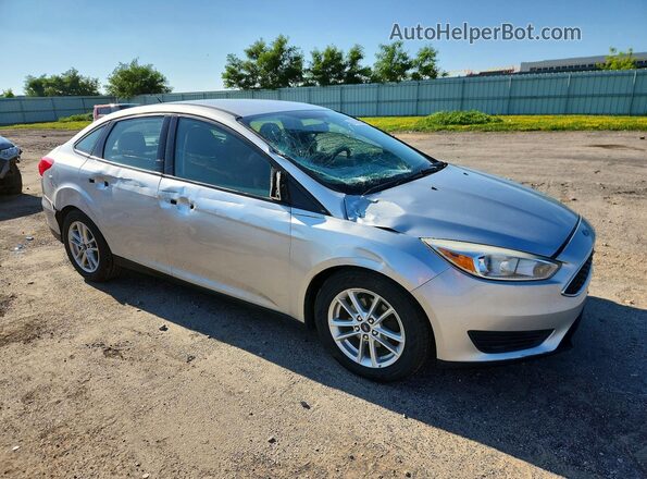 1FADP3F26GL213881 2016 FORD FOCUS Silver Delantero derecho