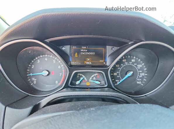 1FADP3F26GL213881 2016 FORD FOCUS Silver Vista del cuadro de instrumentos