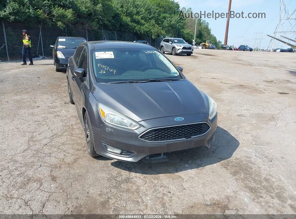1FADP3F26GL248646 2016 FORD FOCUS Gray წინა ხედი