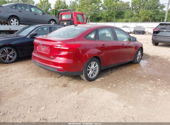 1FADP3F26GL280769 2016 FORD FOCUS Red Հետևի աջ