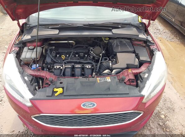 1FADP3F26GL280769 2016 FORD FOCUS Red Հետևի տեսք