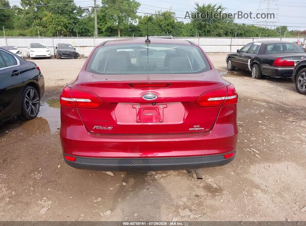 1FADP3F26GL280769 2016 FORD FOCUS Red 