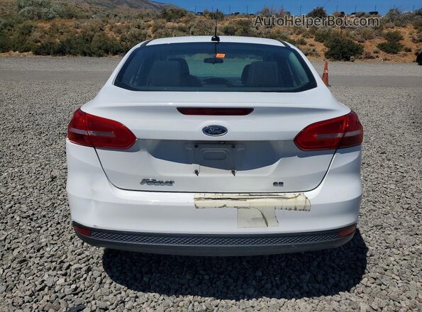 1FADP3F26GL302043 2016 FORD FOCUS White Widok z tyłu