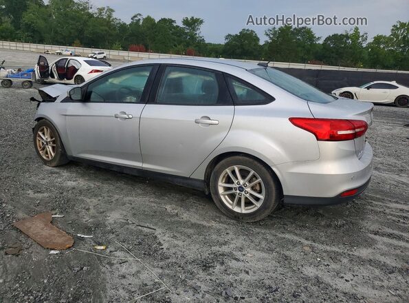 1FADP3F26GL376160 2016 FORD FOCUS Silver Trasero izquierdo