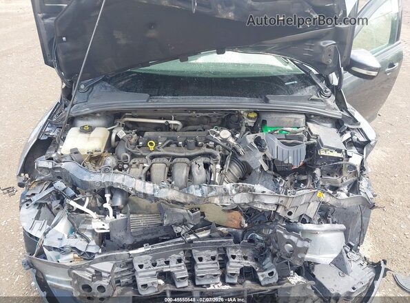 1FADP3F26GL377826 2016 FORD FOCUS Gray უკანა ხედი