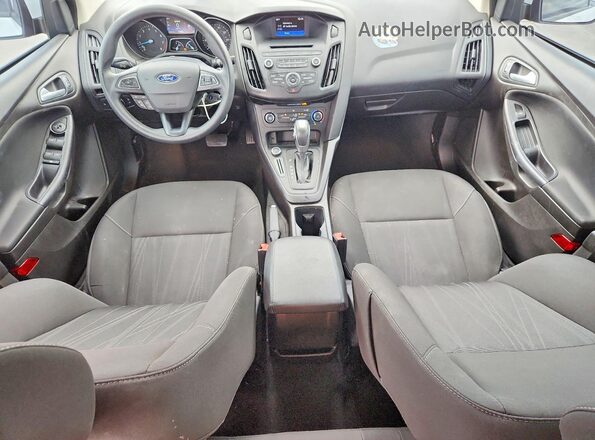 1FADP3F26GL378667 2016 FORD FOCUS White Widok deski rozdzielczej