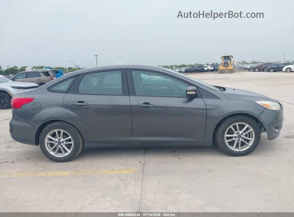 1FADP3F26HL237244 2017 FORD FOCUS Gray Вид задньої частини салону