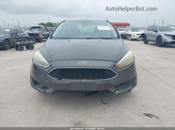 1FADP3F26HL237244 2017 FORD FOCUS Gray Вид щитка приладів