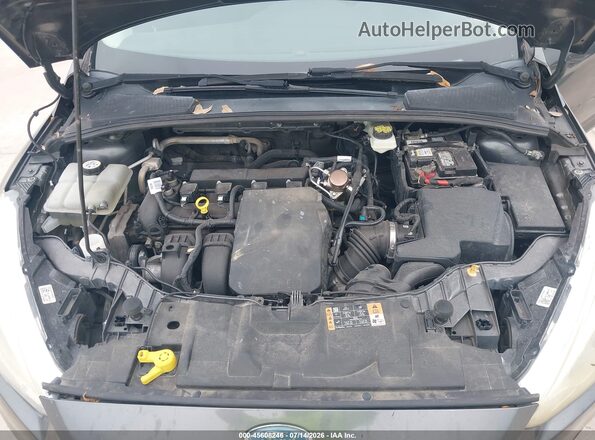1FADP3F26HL237244 2017 FORD FOCUS Gray Вид ззаду