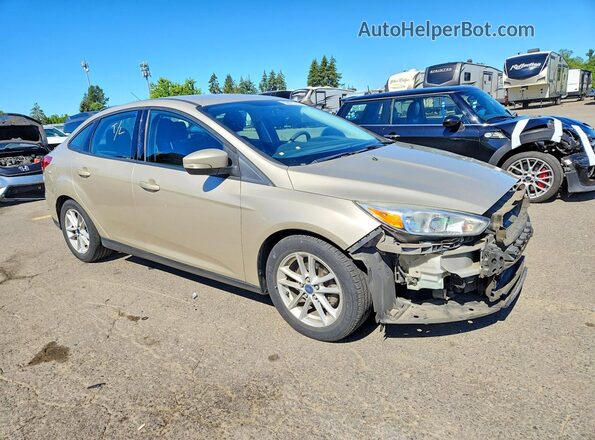 1FADP3F26HL300391 2017 FORD FOCUS Beige Передня права чверть