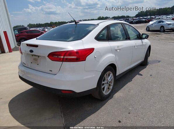 1FADP3F26HL320172 2017 FORD FOCUS White Rear right