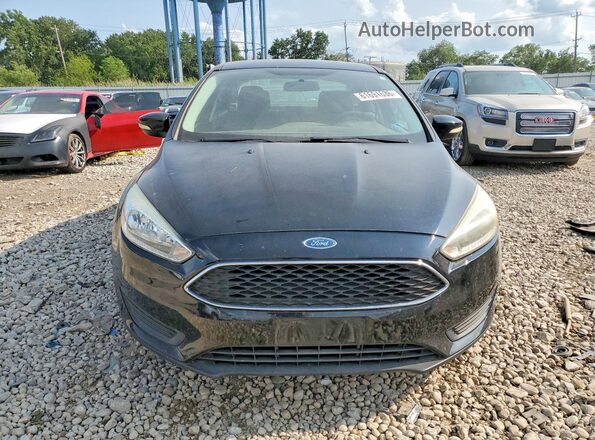 1FADP3F26HL339420 2017 FORD FOCUS Black წინა ხედი