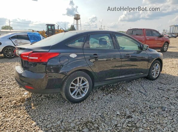 1FADP3F26HL339420 2017 FORD FOCUS Black უკანა მარჯვენა