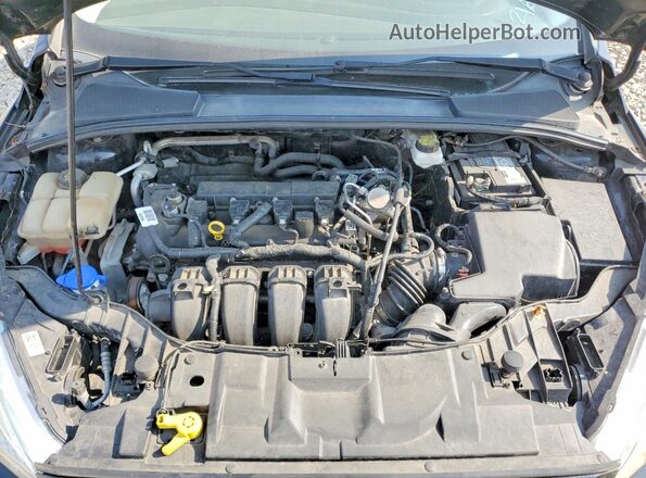 1FADP3F26HL339420 2017 FORD FOCUS Black უკანა სალონის ხედი