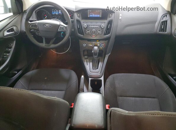 1FADP3F26JL206100 2018 FORD FOCUS White Вид панелі приладів