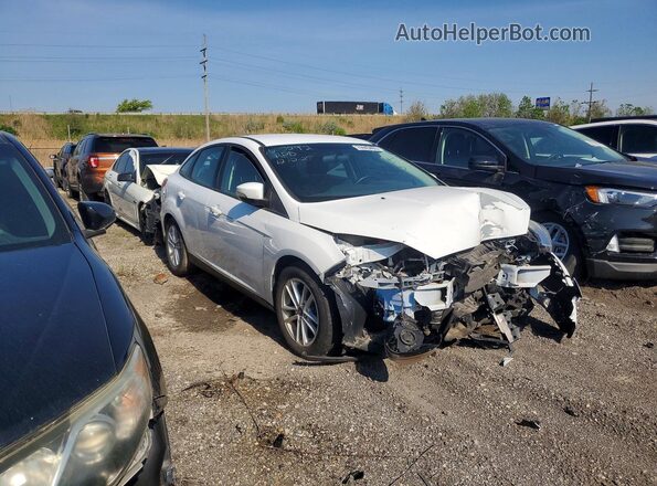 1FADP3F26JL210292 2018 FORD FOCUS Белый Передняя правая четверть