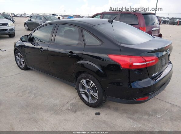 1FADP3F26JL222510 2018 FORD FOCUS Черный Задняя левая четверть