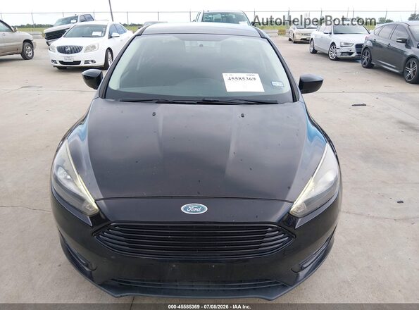 1FADP3F26JL222510 2018 FORD FOCUS Черный Вид спереди