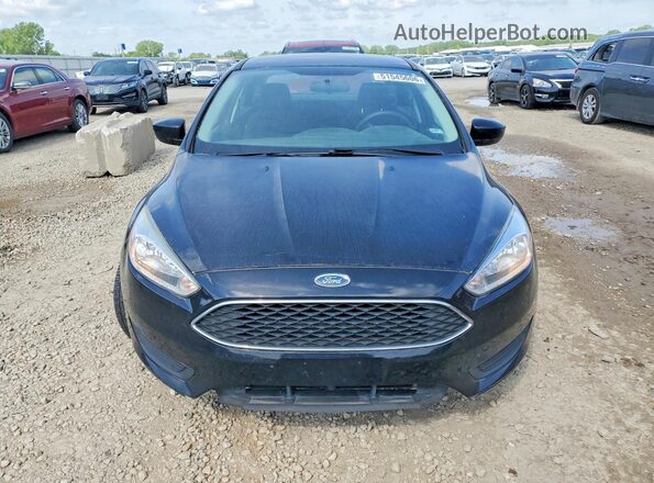 1FADP3F26JL231790 2018 FORD FOCUS Black წინა ხედი