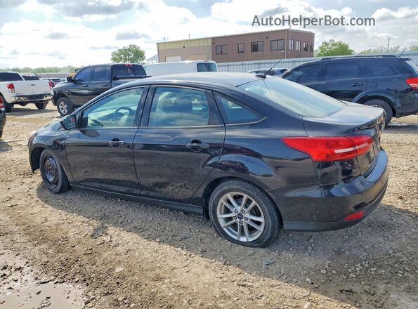 1FADP3F26JL231790 2018 FORD FOCUS Black უკანა მარცხენა